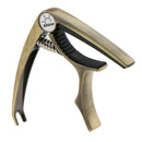 Guitar Ukulele Capo Quick Release Key Trigger Clamp Nail Puller Bronze