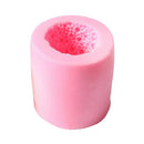 Chocolate Cake Candle Mold Cylinder Mould Silicone Fondant Baking Decor Tool