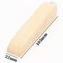 Handmade Leather Diy Wooden Sandpaper Sandpaper Sanding Block Vegetable Tan