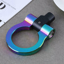 Aluminum Car Towing Strap Trailer Towing Hook Front Bumper Colorful Hook