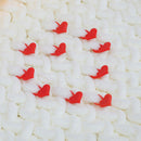 50pcs Heart Shaped Stitch Markers Knitting Crochet Locking Knitting HolderTEUS