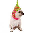 Cute Dragon Fruit Shape Dog Hat Costume Hat for Halloween Birthday Decor L