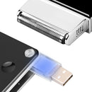 Mini Portable Men Electric Shaver USB Charging  Razor Beard Trimmer Face ToolB^