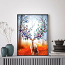 Tree Branch Antler Full Round Diamond Painting DIY Set 30x40cm (dw61762)