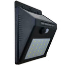 30 LED Solar Powered Wall Light Outdoor PIR Motion Sensor Garden Security Lamp