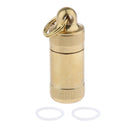 Waterproof Container Pill Box Case Bottle Tablet Capsule Storage Ring L