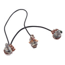 1 Set Single Coil Pickup Wiring Harness for 4 String Cigar Box Guitar Parts