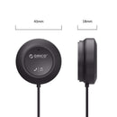 1X(Orico Usb Car Bluetooth 4.1 Receiver Hands Free Kit 3.5Mm Aux Music Spea