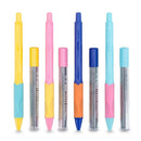 Mechanical Pencils Set with Lead 0.9mm Writing Point Black Refill For Student