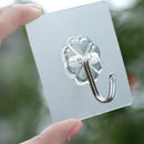 5pcs Load Bearing 10KG Seamless Adhesive Hook Strong Stick Hook Kitchen HangerJR