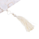 White Table Runner Flower Tablecloth Home Party Decor Venue Decor Rectangle