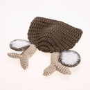 Newborn Baby Girls Boys Crochet Knit Costume Photography Props Outfits Deer