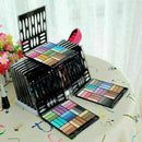 27 Colors Shimmer Eyeshadow Makeup Palette Kit Set W/-Brush L2Q2 V5N9 K1J6 B6I2