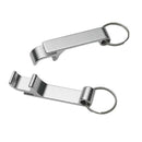 100Pcs Engraving Aluminum Portable Can Opener, Key Chain Ring Opener, Resta
