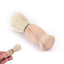 1x wood handle badger hair beard shaving brush for men mustache barber tool LJ