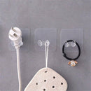 5X Wall Storage Hook Power Plug Socket Holder Wall Adhesive Hanger Home Office.