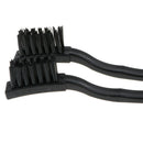 2 x Crank Brushes Anti-static Cellphone Cleaning Tools PCB/SMD Brushes