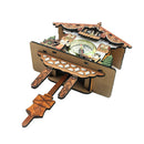 Creative Wood Cuckoo Coo Wall Clock Decorative Clock Christmas Gift
