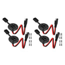 2x Solar Weatherproof SAE Socket Sidewall Port,SAE Quick