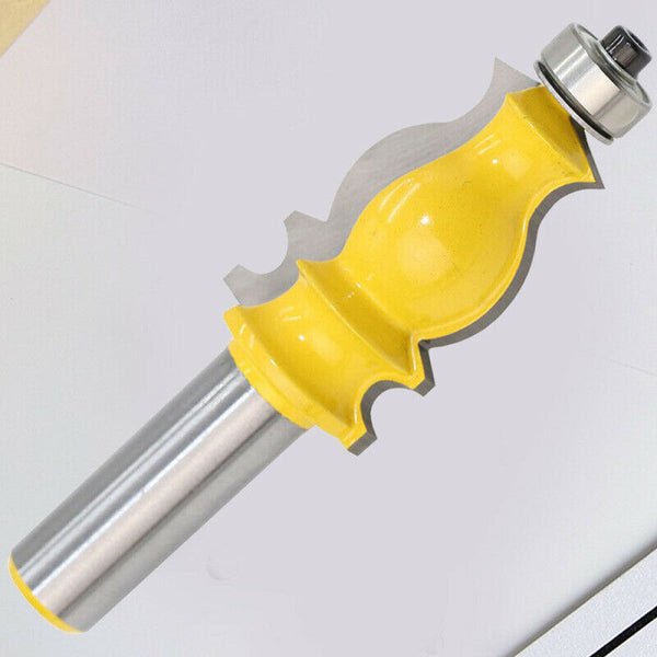 1/2" Shank Fish-shaped Router Bit Carving Mold Mill Cutter Woodwork Tool  adgdfa