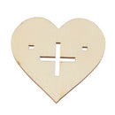Wedding Decoration DIY Wooden Heart Chocolate Stand Storage Rack Display Ho M1V8