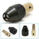 3.17mm Electric Motor Shaft Mini Chuck Fixture Clamp F6H1 Bit Drill 0.3mm-3 G3A8
