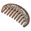 Wood Comb Wooden hair comb Natural Comb-Anti Static Massage through the com E3O2