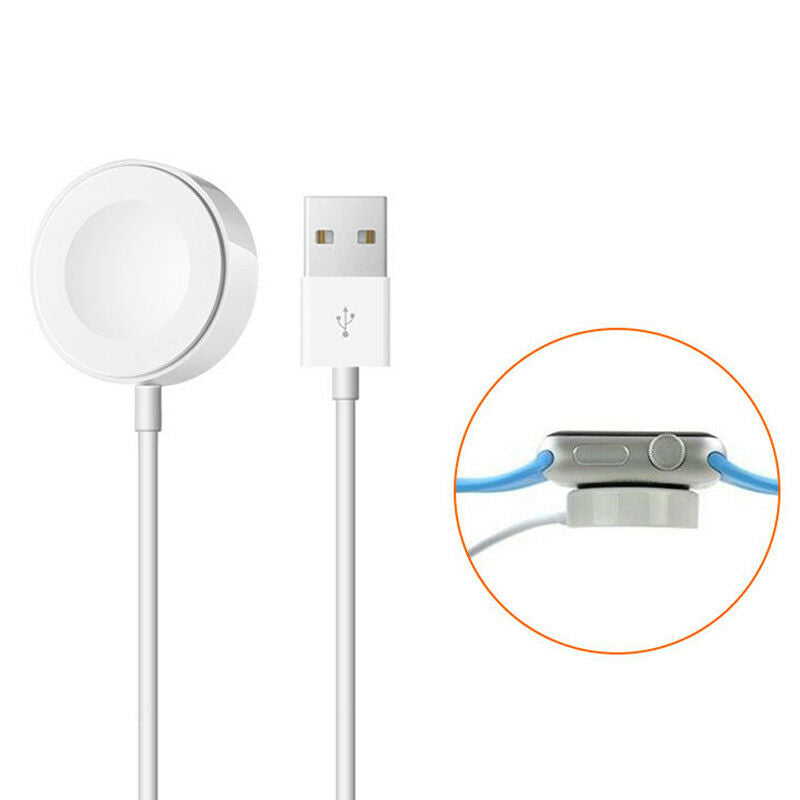 Magnetic Watch Wireless Charger Charging USB Cable Dock For iWatch Series2/3/ LJ