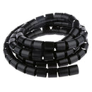 25+15mm Cable Tidy Wire Organising Tool Kit Spiral Wrap LCD TV Office 200cm