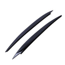 Black Headlights Eyebrow Eyelids Trim Fit  Mk7 Golf 7 Abs Black Style Oem