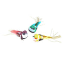 12pcs Colorful Artificial Foam Feather Mini Craft Birds Home Gardens Decor