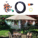 10m Adjustable 15 Sprinkler Automatic Irrigation Garden Watering System Kit