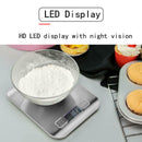 5Kg/1g LCD Electronic Kitchen Weighing Food Cooking Scale Stainless Steel