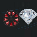 9 LED Bicycle Diamond Tail Light Waterproof Safety Bike Rear Warning Light Lamp