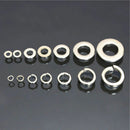 260Pcs Stainless Steel Flat & Spring Metal Lock Washer Set Assortment M2.5-M10