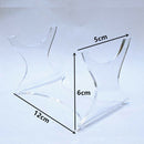 Acrylic U-shape Desk Rack Display Holder Stand Collectibles for Lightsaber
