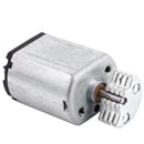 DC1.5V-9V 0.08A 3200RPM Output Speed Micro Vibrating Motor, 18x15x12mm Silv Z1S1