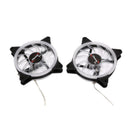 LED Cooling Fan RGB 12cm DC 12V Brushless Cooler For Computer Case PC CPU lj