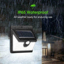 40 LED Waterproof Solar Power PIR Motion Sensor Wall Lights Garden Outdoor B5O6