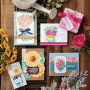 DIY Seal Flower Bottle Cutting Die Pocket Decor Kits (03 Cutting Die+Seal)