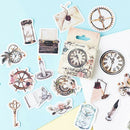 46pcs/box Stamp Boxed Stickers DIY Scrapbooking Paper DecorationSEAU