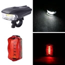 Bicycle Headlight Tail Lamp Set MTB Headlamp Rear Light Cycling Equipment