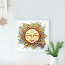 5D DIY Special Shaped Diamond Painting Sun Cross Stitch Mosaic Craft Kits