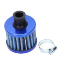 12mm Car Motor Cold Air Intake Crank Case Vent Cover Breather Filter Cleane