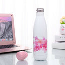 Printing Stainless Steel Constant Temperature Bottle White Portable Hot Wat