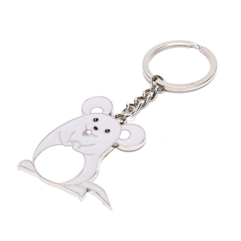 2020 Mouse Enamel Keyring Keychain Metal Key Holder Souvenir Bag Pendant Gi k Gw