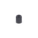 100pcs Black Plastic Dust valve caps bike car wheel tyre air valve stem caps Z