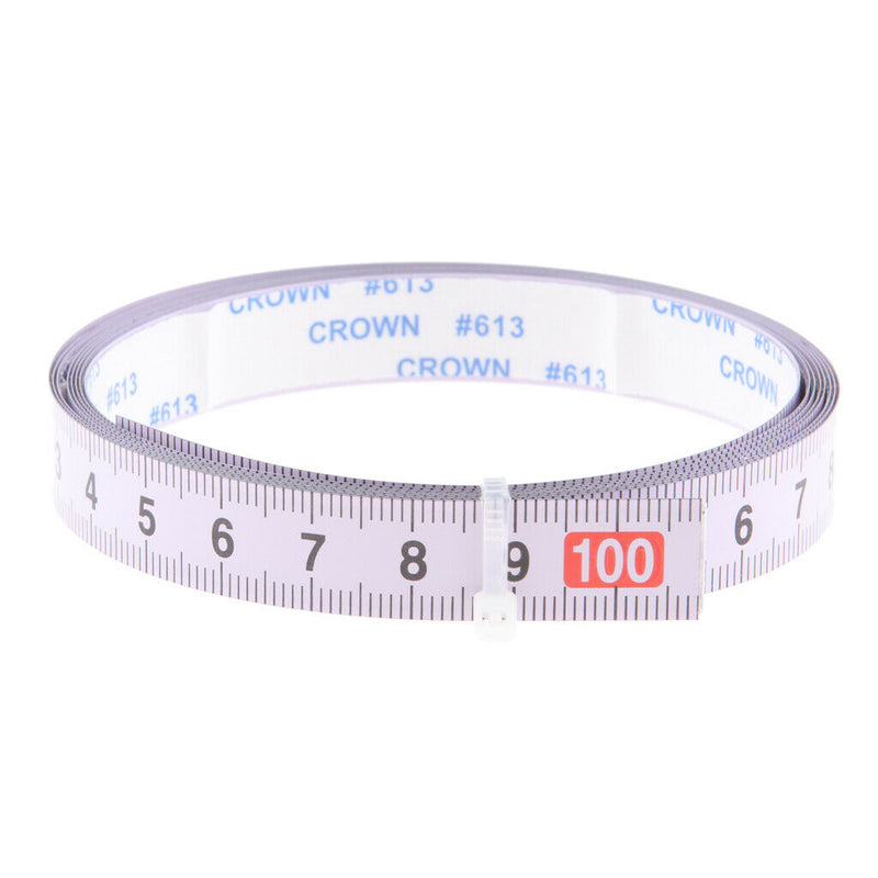 3Pcs Self Adhesive Measure Tape Miter Saw Track Tape Measure Ruler Craft Tools