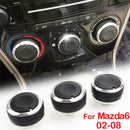 Fitfor 03 08 mazda 6 M6 rotary knobs rotary switch A / C control knobs  NKC
