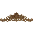 Carving Natural Wood Appliques For Furniture Cabinet Unpainted Wooden Mould